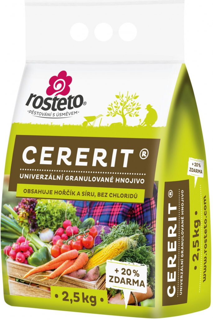 ROSTETO CERERIT Univerzální 2,5 + 0,5 kg zdarma