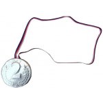 Fikar Stříbrná Čokoládová medaile '2' 40 g – Zboží Dáma