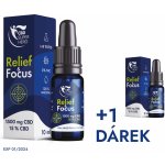 CBD Superhero Relief & Focus 15% CBD olej full spectrum 1500 mg CBD 10 ml – Hledejceny.cz