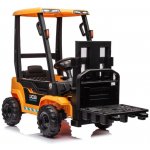 Mamido elektrický vysokozdvižný vozík JCB žlutá – Sleviste.cz