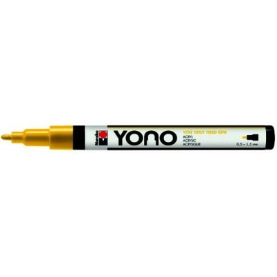 Marabu YONO Akrylový popisovač 019 Žlutá 0,5-1,5mm – Hledejceny.cz