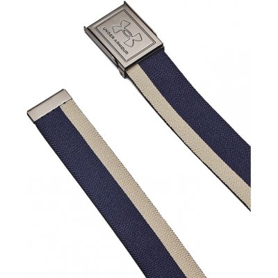 Under Armour pásek Stretch Webbing Midnight Navy/Khake Base/Silver – Zboží Dáma Under Armour pásek Stretch Webbing Midnight Navy/Khake Base/Silver – Zboží Dáma