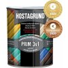 Barvy na kov Barvy a laky Hostivař Antikorozní barva HOSTAGRUND PRIM 3v1 S2177 0,6 L 0912 hliník