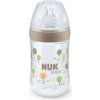 Láhev a nápitka Nuk kojenecká láhev pro Nature hnědá 260ml