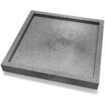 Recyklátová zahradní vanička; 700x700mm; šedá – Sleviste.cz