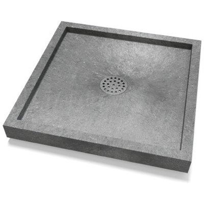 Recyklátová zahradní vanička; 700x700mm; šedá – Sleviste.cz