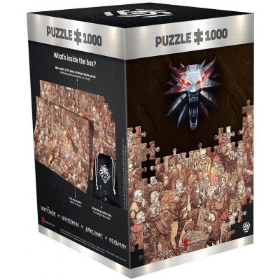 GoodLoot Witcher 3 Birthday 1000 dílků – Zboží Mobilmania
