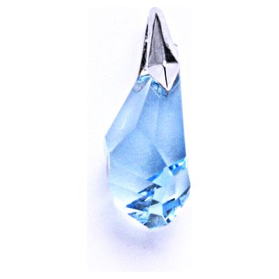 Čištín Stříbrný přívěsek s krystalem Swarovski akvamarín,P 1310