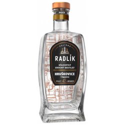 Radlík Hruškovice Clappova 45% 0,5 l (holá láhev)