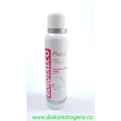 Borotalco Pure deospray 150 ml – Sleviste.cz