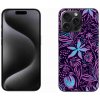 Pouzdro a kryt na mobilní telefon Apple mmCase Gelové iPhone 15 Pro Max - květiny 2