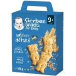 Gerber Snacks for baby sušenky dětské 180 g – Zboží Dáma