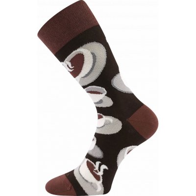 Lonka COFFEE SOCKS veselé ponožky vzor 01