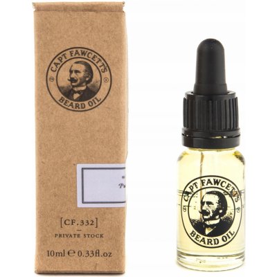Captain Fawcett Private Stock olej na vousy 10 ml – Sleviste.cz