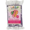 Potahovací hmota a marcipán FunCakes Marcipán Deep Purple fialový 250 g