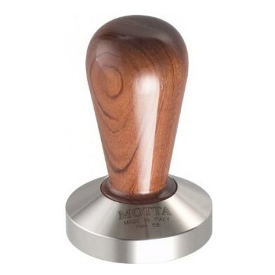 Motta tamper Bubinga dřevo a nerezvá ocel průměr 58 mm – Hledejceny.cz