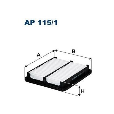 FILTRON vzduchový filtr AP 115/1 – Hledejceny.cz