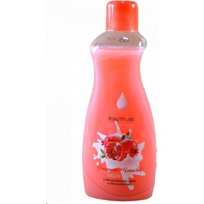 Beauty line tekuté mýdlo Pomegranate Lemon leaf 1 l – Zbozi.Blesk.cz