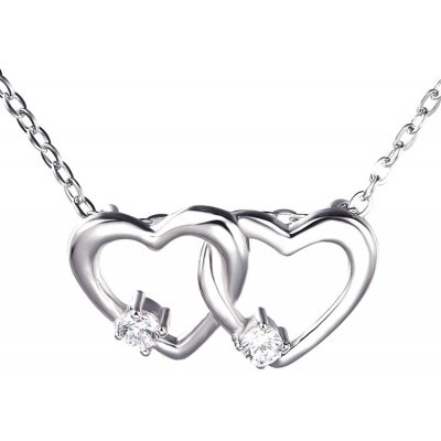 Olivie Stříbrný řetízek spojená srdce 3367 – Zboží Dáma