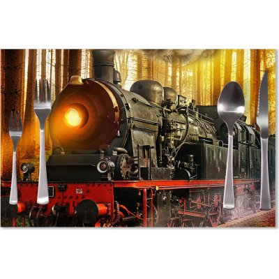 Sablio prostírání Lokomotiva 2 40x30cm – Zboží Dáma