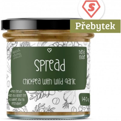 Goodie Pomazánka Cizrnová s medvědím česnekem 140 g – Sleviste.cz