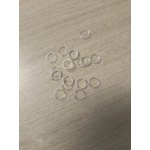 Kroužek ramínkový 10 mm plast, čirý – Zboží Mobilmania