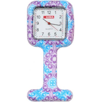 GIMA hodinky zdravotnické Nurse Watch čtvercové leopard – Hledejceny.cz