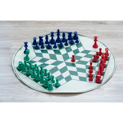 Párty šachy pro tři; vinyl – Zboží Živě