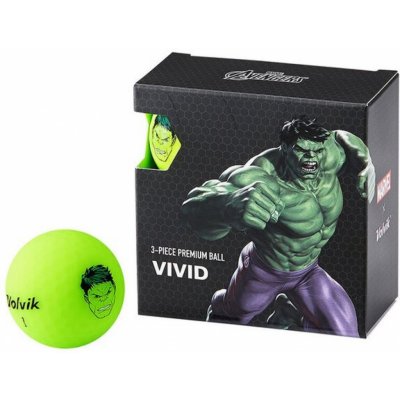 Volvik Marvel malé dárkové balení míčků - Hulk – Zboží Mobilmania