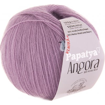 Příze Vlnika Kamgarn Papatya Angora Merino 5410 – Zbozi.Blesk.cz