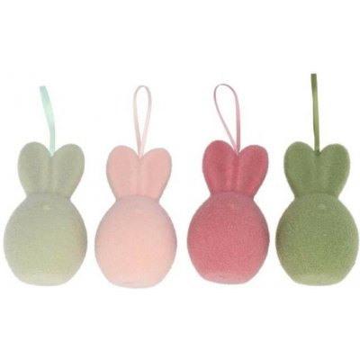 daan kromhout Set 4ks závěsné velikonoční vejce s oušky Egg Easter Flock - Ø 8*14 cm – Hledejceny.cz