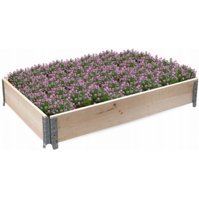 Aga Vyvýšený záhon 120x80x20 cm smrk – HobbyKompas.cz