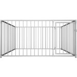 vidaXL Venkovní psí kotec 200 x 200 x 100 cm – Zboží Dáma
