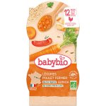 Babybio Zelenina s kuřetem a quinoa 2 x 200 g – Sleviste.cz