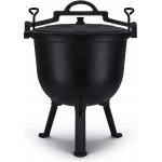 KonigHOFFER Smaltovaný lovecký kotlík 15 l litinový – Zboží Dáma