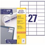 Avery Zweckform Etikety 100 listů A4 bílé 70 x 32 mm univerzální 3479 – Zboží Dáma