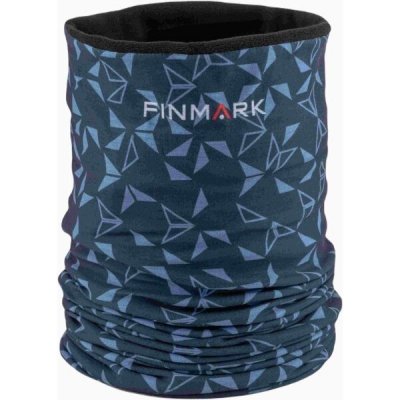 Finmark multifunctional scarf with fleece multifunkční šátek tmavě modrá – Sleviste.cz