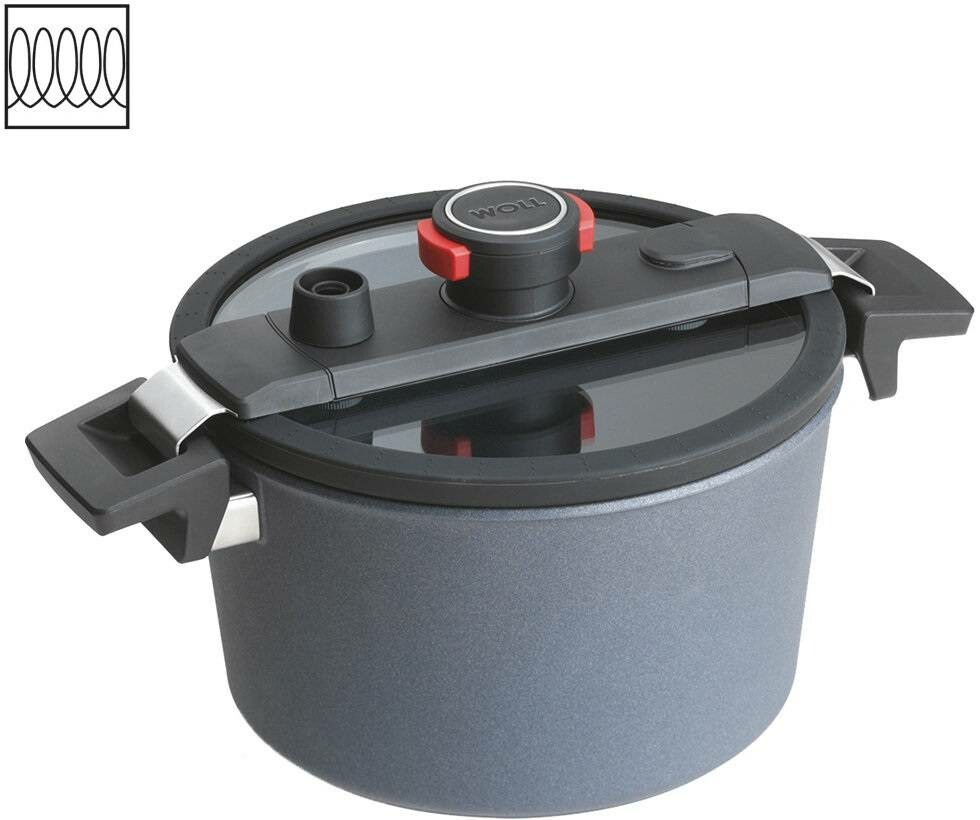 Woll Diamond Active Lite Polotlakový hrnec 24 cm