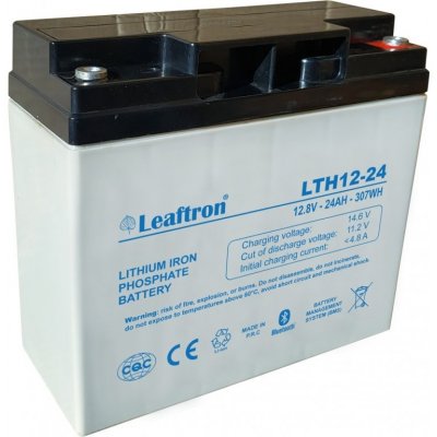 LiFePo4 Leaftron 12V 24Ah – Hledejceny.cz