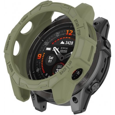 VSECHNONAMOBIL TPU HALF COVER Kryt pro Garmin Epix Pro 42mm / Epix Pro Gen2 42mm zelený 78493 – Zboží Živě