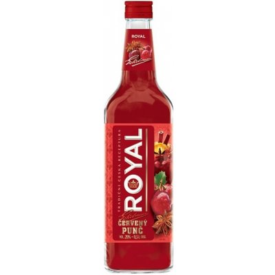 Royal Vinný Punč Červený 20% 0,5 l (holá láhev)