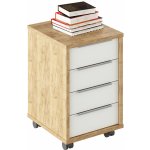 Kondela Rioma Typ 14 dub artisan / bílá – Hledejceny.cz