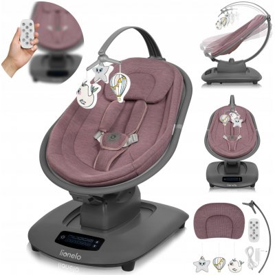 Lionelo kojenecké lehátko Blossom Pink Mauve – Hledejceny.cz