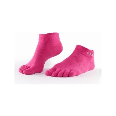 ToeSox ULTRALITE ANKLE sportovní prstové ponožky růžová – Zboží Mobilmania