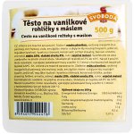Svoboda Těsto na vanilkové rohlíčky s máslem 500g – Zbozi.Blesk.cz