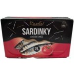 Bassta Sardinky v rajčatové omáčce 125 g – Zbozi.Blesk.cz