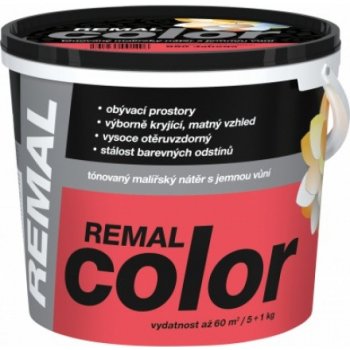 Remal Color malířská barva 890 jahoda, 5 + 1 kg