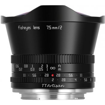 TTArtisan 7,5mm f/2 Fisheyes APS-C Nikon Z-mount
