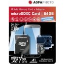 AgfaPhoto MicroSDXC UHS-I 64 GB 10582A1