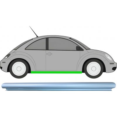 Opravný plech prahu / Pravá VW New Beetle 98-10 | Zboží Auto